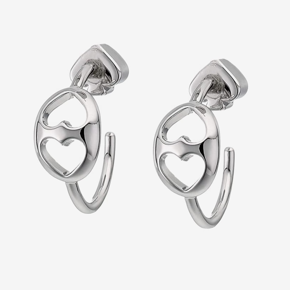 kate spade NEW YORK Duo Link  Small Hoops Earrings